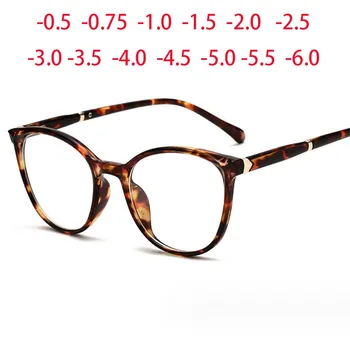 Spring Leg okulary korekcyjne anty-niebieskie owalne – damskie TR90 cat eye