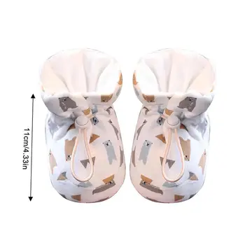 Winter Baby Boots Warm Plush Winter Boots For Babies Drawstring Design Winter Shoes For Car Travel Outdoors Home And Walking 6