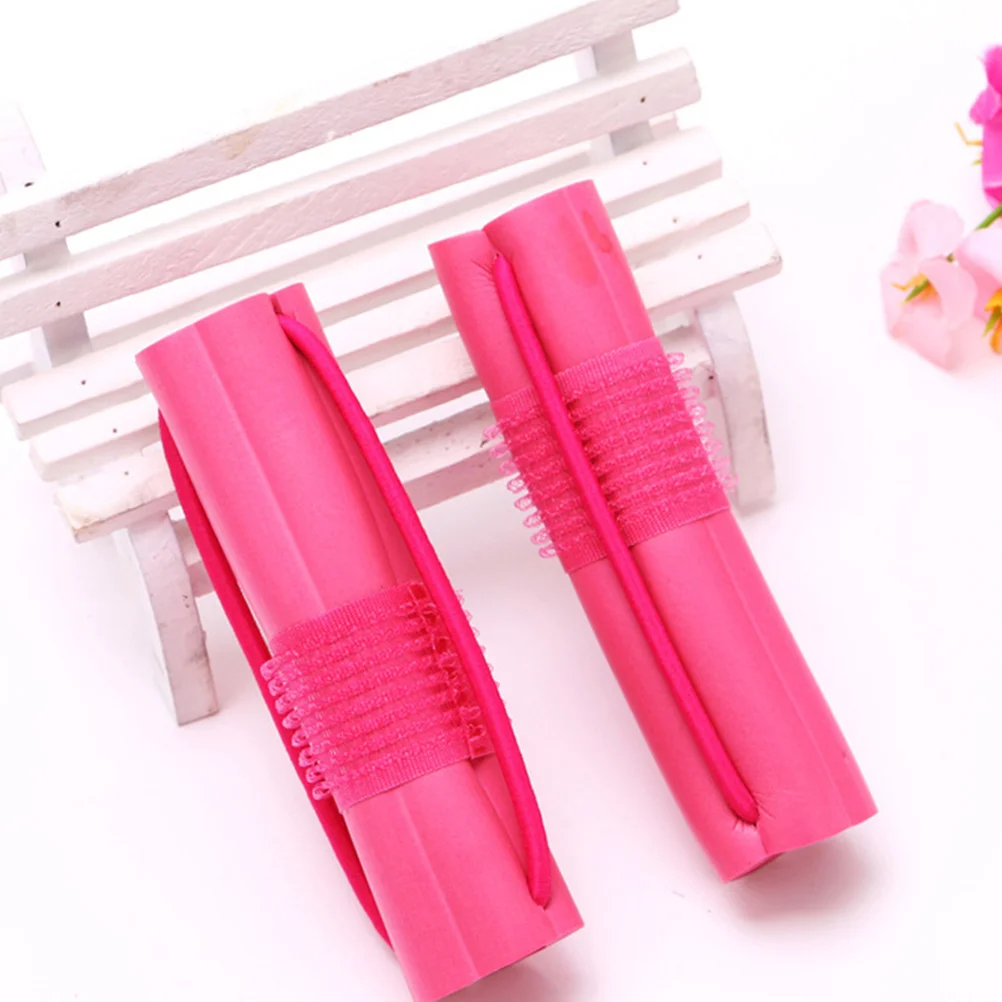 

12 Pcs Sponge Curling Iron Hair Rollers Curler Crimper Hair Tool Styling Hairdressing No Damage Curlers Self Grip