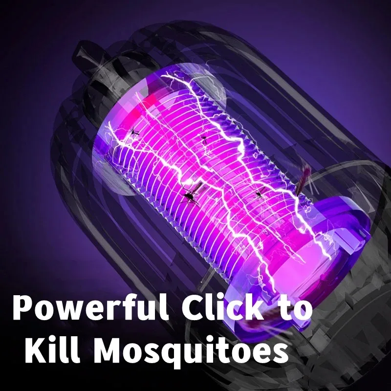 Xiaomi Electric Shock Bug Zapper Mosquito Killer Lamp UV Light for Anti Mosquito Fly Insect Trap Outdoor Camping