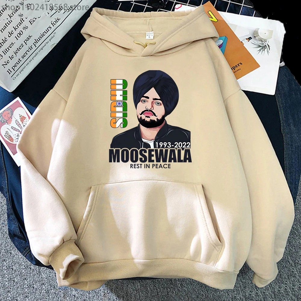 Sidhu Moose Hoodies Wala 1993 2022 Sweatshirt Indian Music Producer