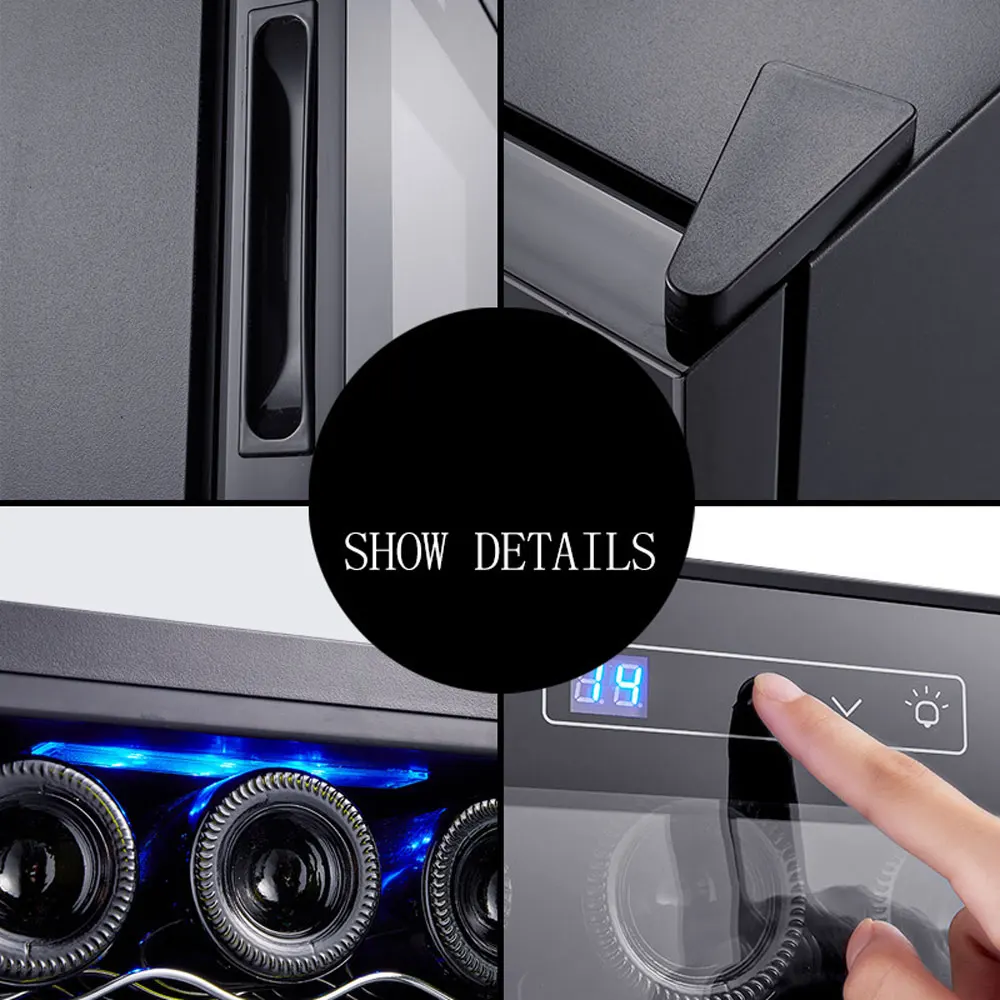 Vinoteca Refrigerador De Vino Household Red Wine Refrigerator Wine Fridge Display Constant Temperature Cabinet