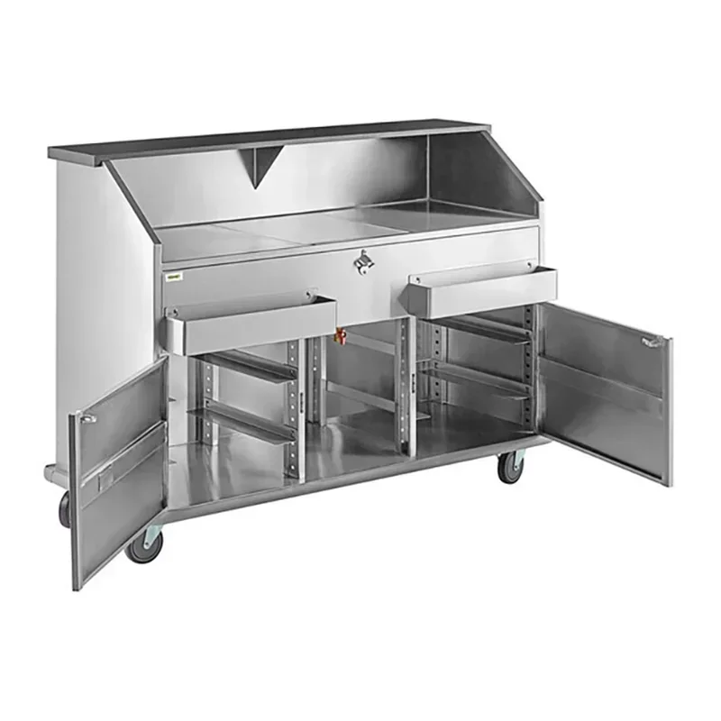 Modern removable bar station portable stainless steel cocktail bar counter for / pub / party hotel