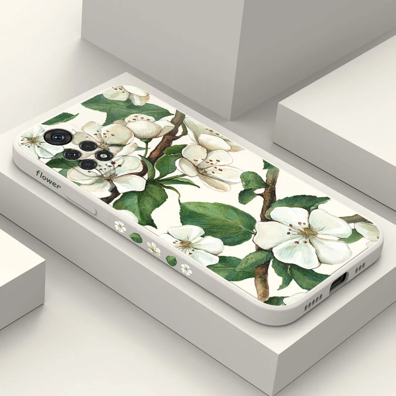 Green Leafy Jasmine Phone Case Cover