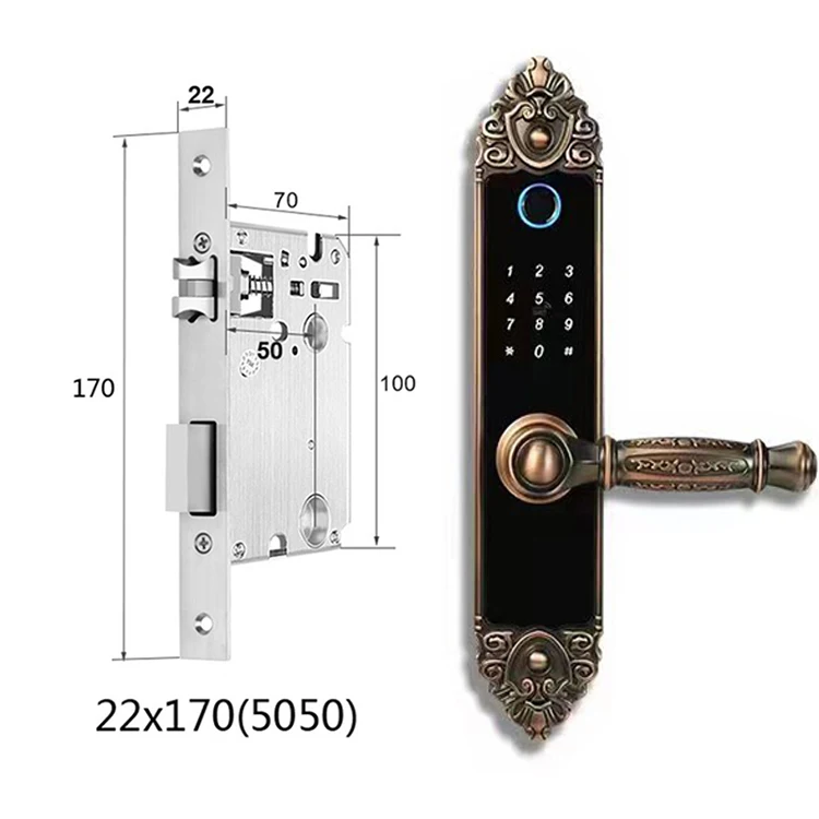 قفل فاخر ببصمة رقمية WiFi