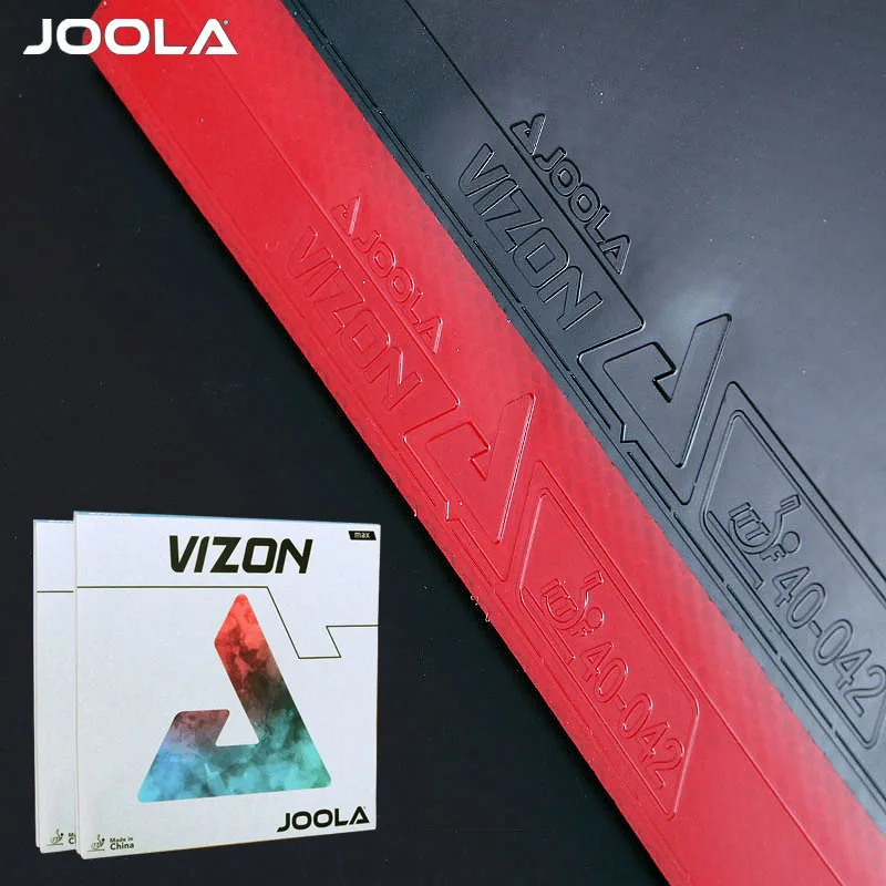 Joola Vizon Table Tennis Rubber Sticky Ping Pong Rubber with High Density Sponge for Control & Speed friendship 729 presto spin speed 2018 new non sticky rubber macroporous sponge table tennis rubber ping pong sponge