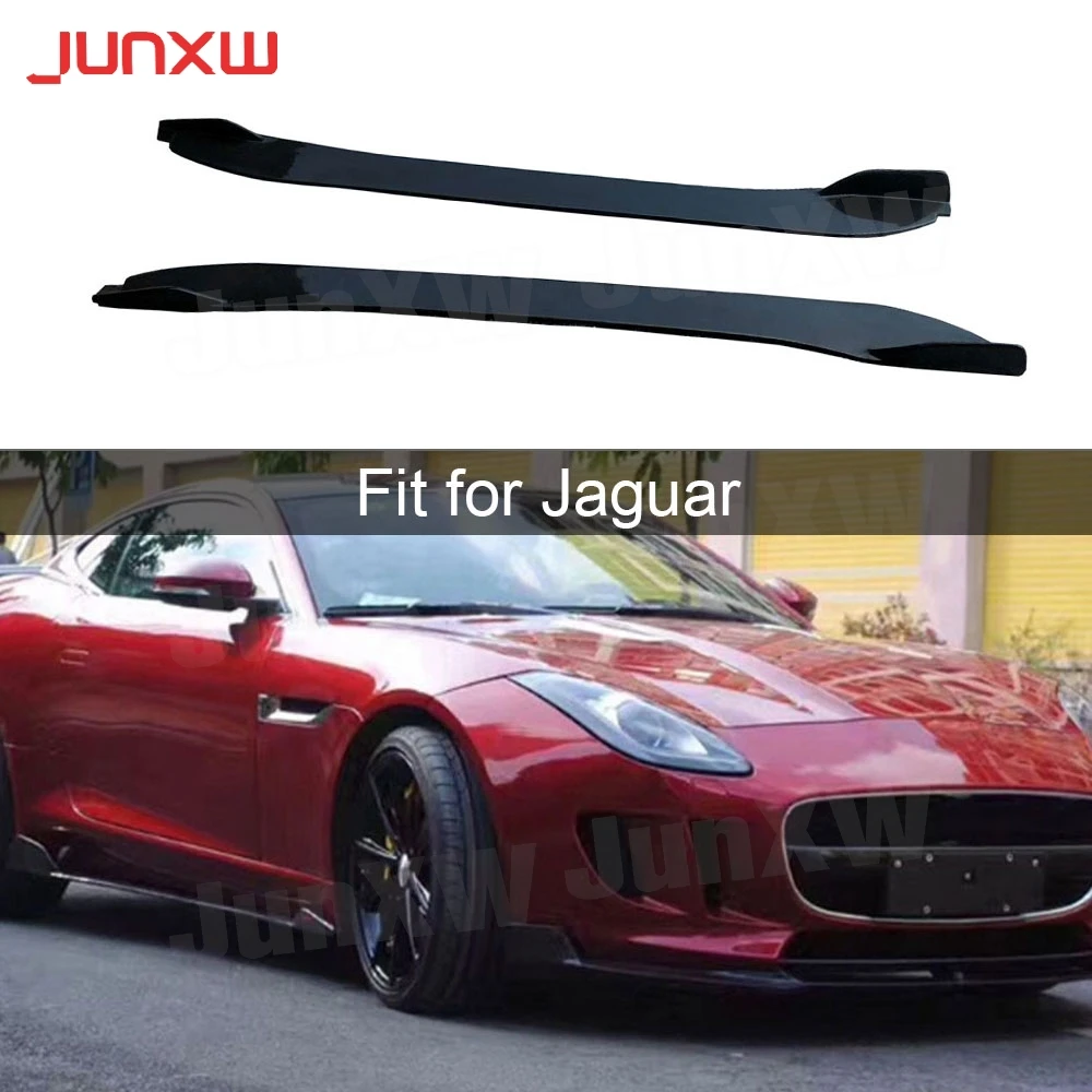 

Carbon Fiber Side Skirts for Jaguar F Type Coupe 2 Door 2015 2016 2017 2018 2019 2PCS/Set Car styling Apron Extension Lip