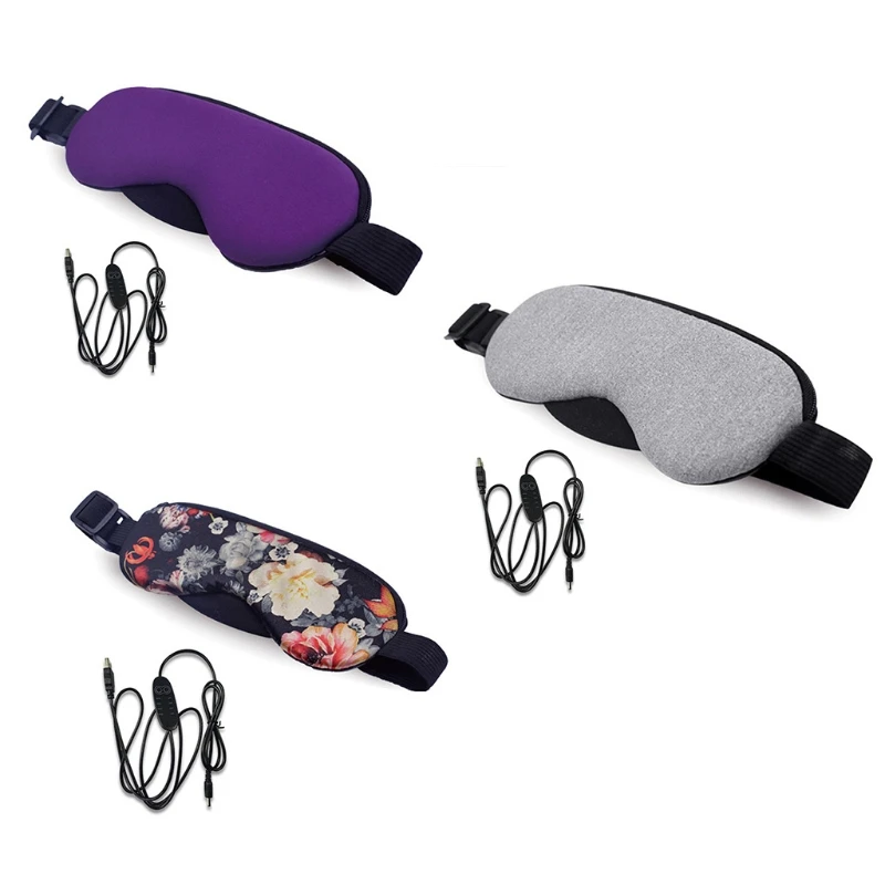 Temperature Control Heat Steam Cotton Eye Mask Dry Tired Compress Usb