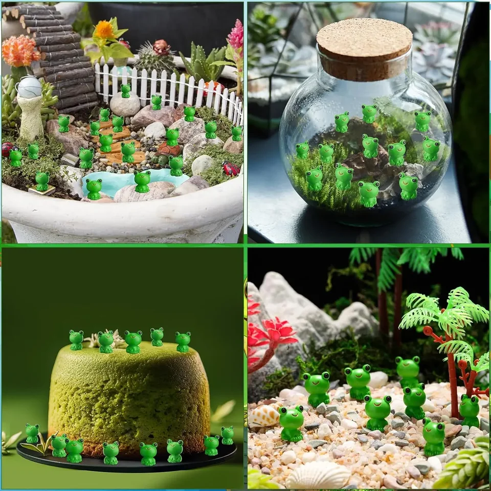 54 Mini Animaletti In Resina Per Giardino Fatato E Casa Delle Bambole - Confezione Mix