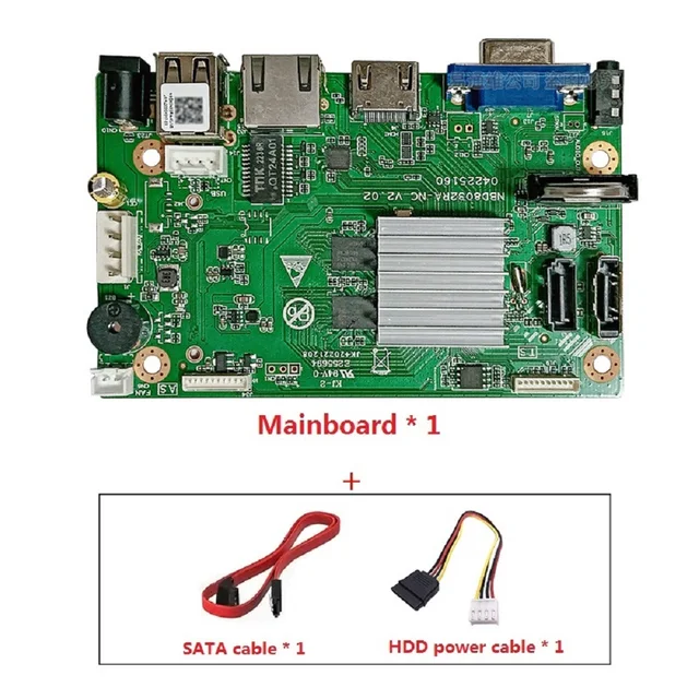 XM 36CH / NVR monitoring eye xmeye hard disk video recorder 8MP / 4K face recognition monitoring network motherboard 5