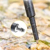 Aluminium Alloy Multi-functional Walking Sticks Detachable Portable Light Weight Non-slip Handle Outdoors Camping Walking Sticks 2