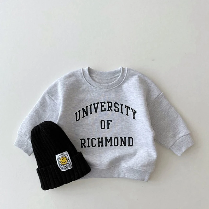 Baby Hoodies Sweatshirts Letter Print Infant Toddler Clothes