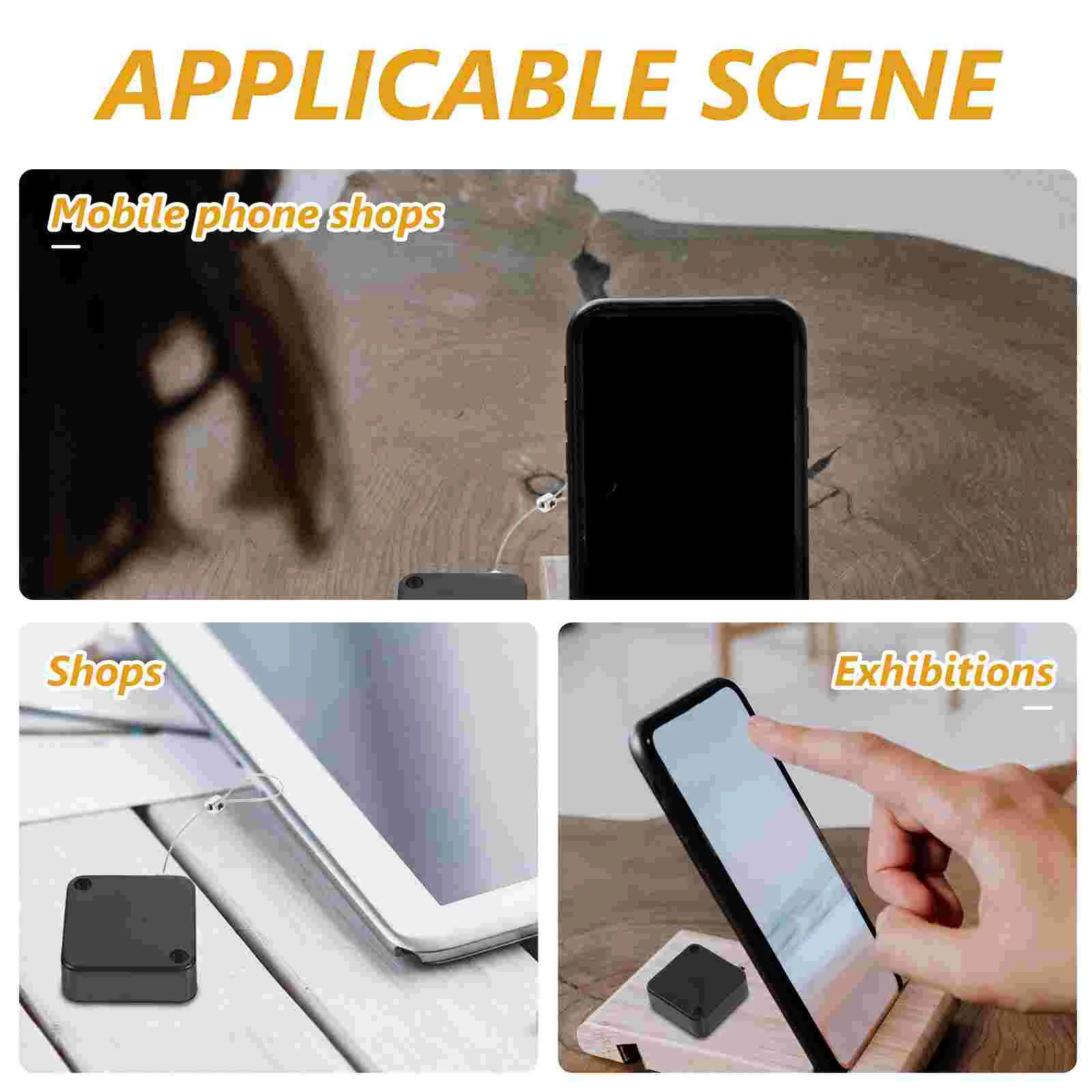 Anti-theft Pull Box Supplies Lost Steel Wire Door Lock Cable Case Telescopic Cases Metal Retractable
