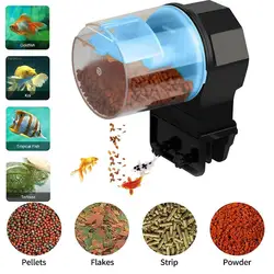 Automatic Fish Tank Feeder 12 /24 Hours Intelligent Timing Large-capacity Aquarium Fish Feeder Portable Fish Tank Food Distribut