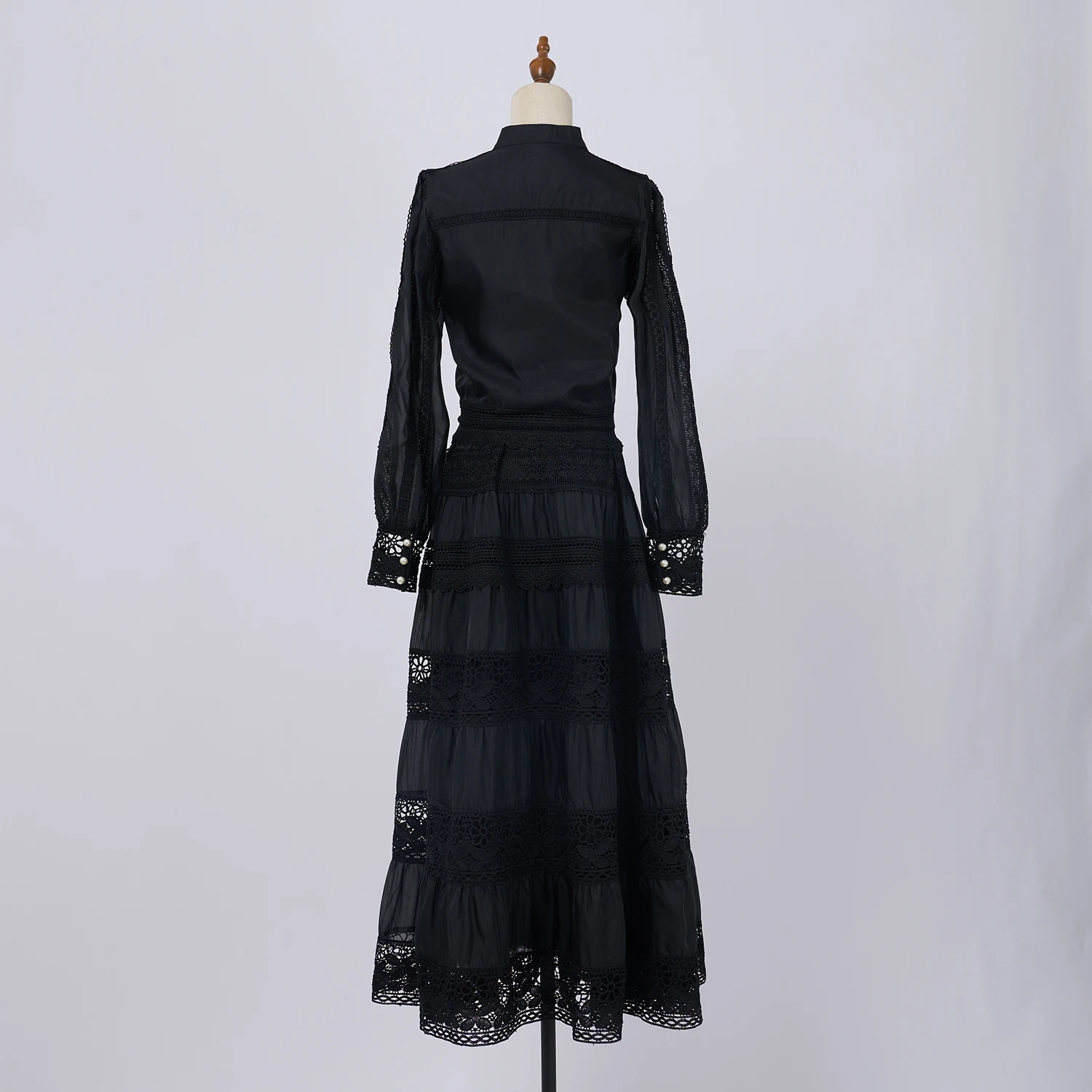 عطلة الخريف مثير الجوف خارج الدانتيل تقليم كعكة طب...