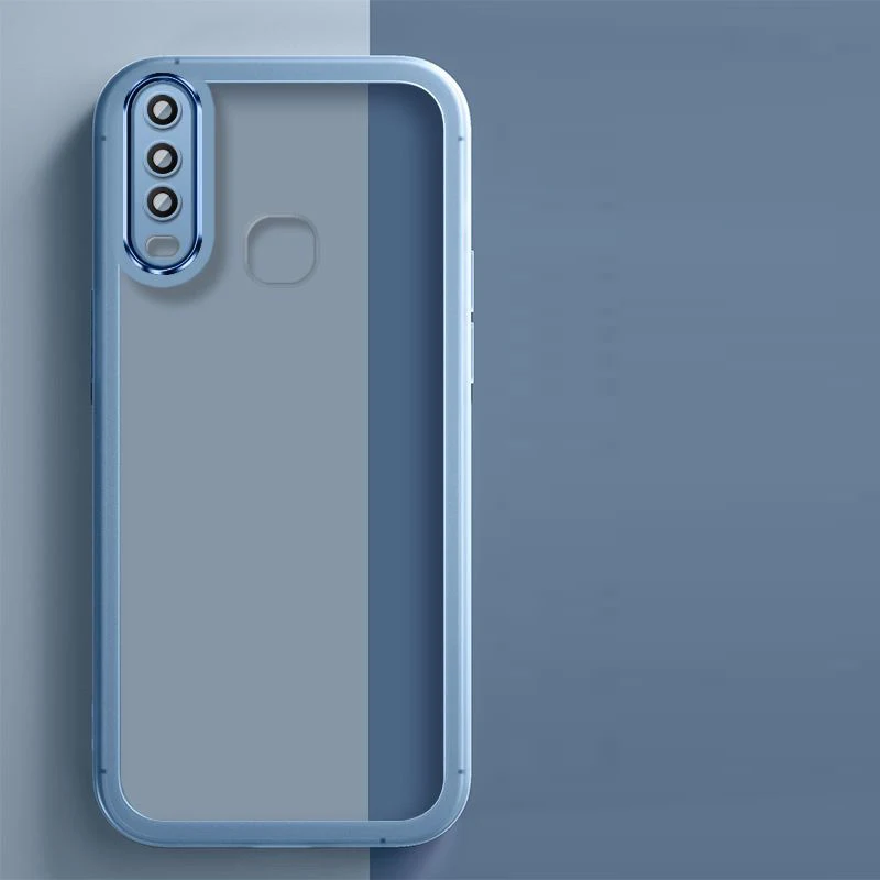 Shockproof Plating Silicone Back Cover