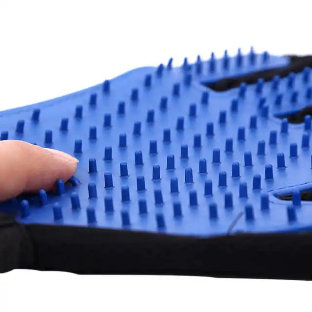 NONOR Rubber Pet Bath Brush Protection Silicone Cat Comb Glove Massage Grooming Dogs Cats supplies 2