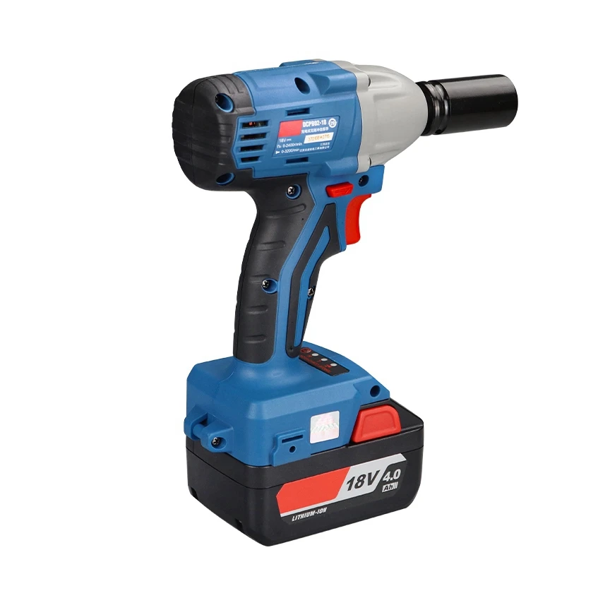 

Free shipping Rechargeable Voltage 18v Multifunction Heavy Duty Electric Impact Wrench For Sale
