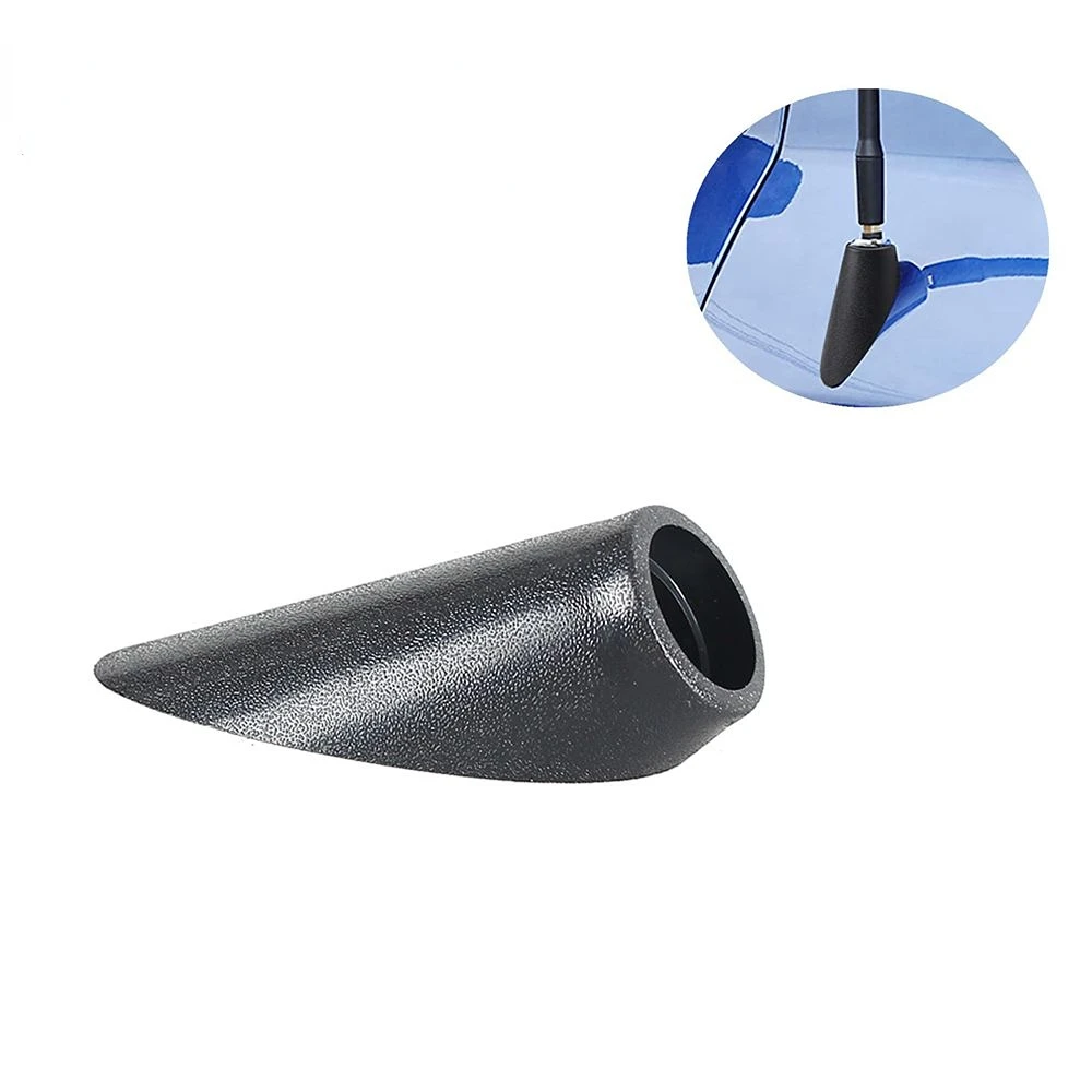 Carbon Fiber Antenna Base Cover Trims For Jeep Wrangler 2007-2020 JK JL