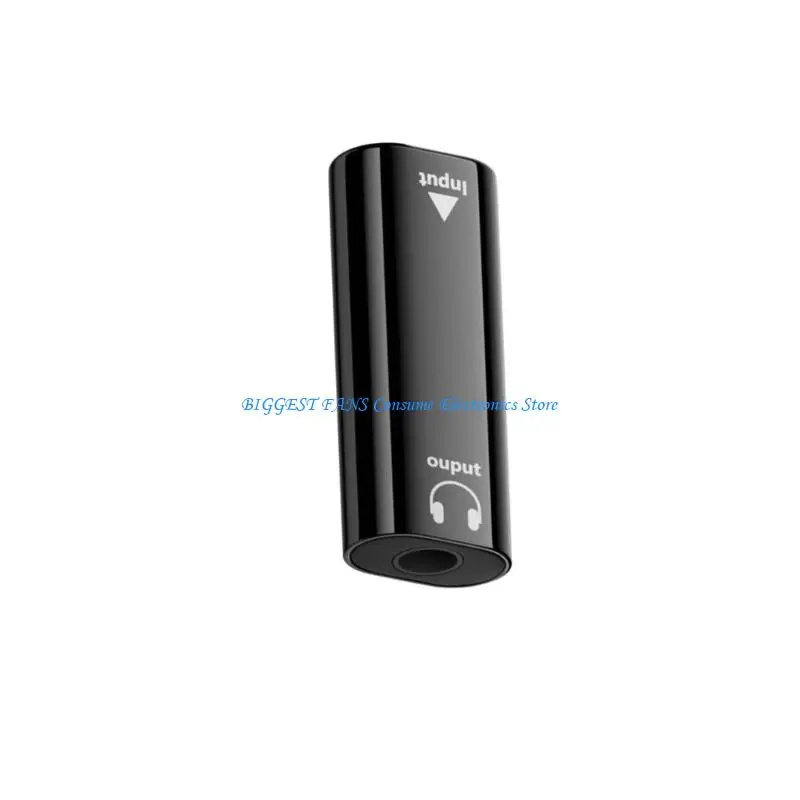 여행 및 야외 사용을 위한 경량 휴대용 USB C  3.5mm 청각 변환기 충격 방지 PC 하우징