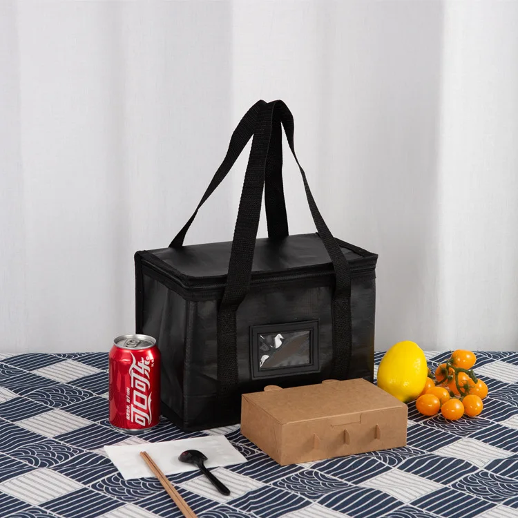 70L isolierte Thermo-Kühltasche, Isolierung, um Kälte zu halten, große Kapazität, tragbare Lunchtasche, Reißverschluss, Picknick, Camping, Zinnfolie, Lebensmitteltaschen – Detail 6