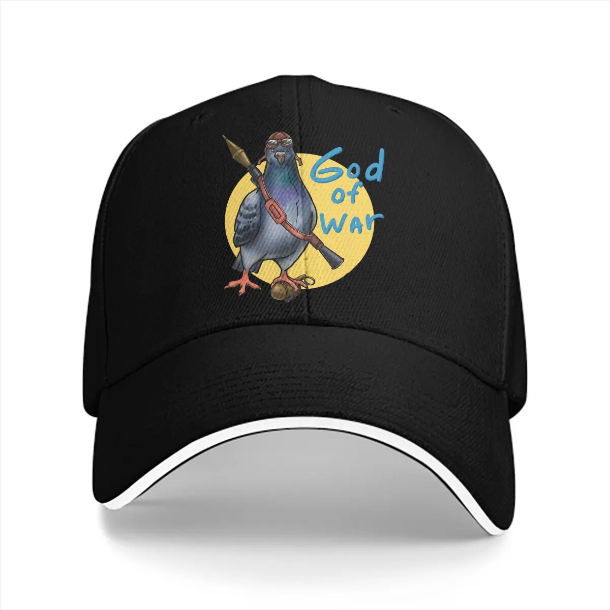 

Summer Cap Sun Visor Weapon Hip Hop Caps Peace Dove Peaked Hats