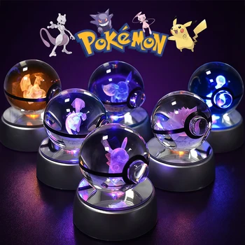 Pokemon Crystal Ball Night Light 1