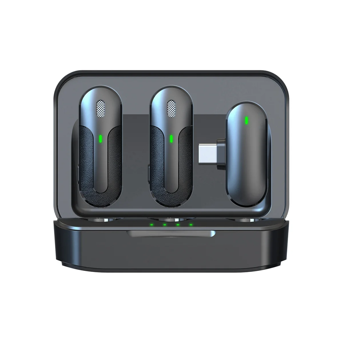 

Беспроводной петличный микрофон с шумоподавлением для мобильных телефонов Android Type-C, подключи и работай с зарядкой