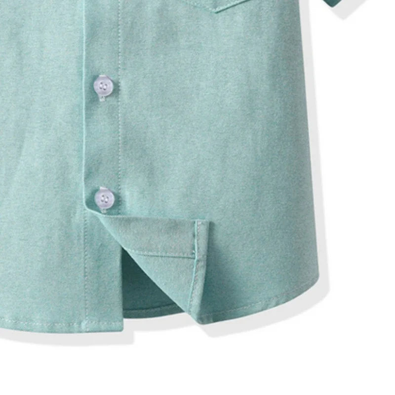 Kids Shirts Boys Shirts New Children Boys Gentleman Shirts Short Sleeve Casual Tops Infant Toddler Girls Blouse Formal Summer Clothes