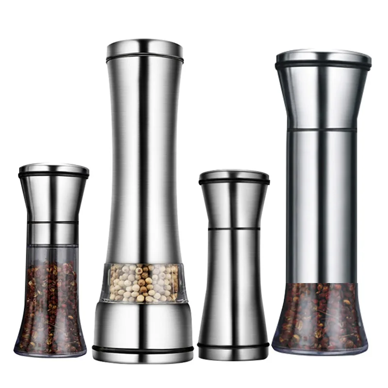 Salt and Pepper Mill Wood Pepper Shakers with Strong Adjustable Ceramic Grinder with spare Ceramic Rotor kitchen Cooking Tools salt and pepper grinder,pepper grinder