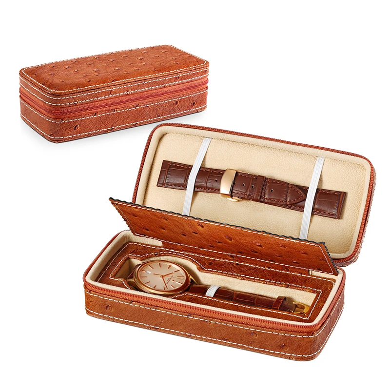 

Watch Storage Bag Handmade Watch Leather Bag Portable Watch Bag Watch Storage Box Travel Watch Bag