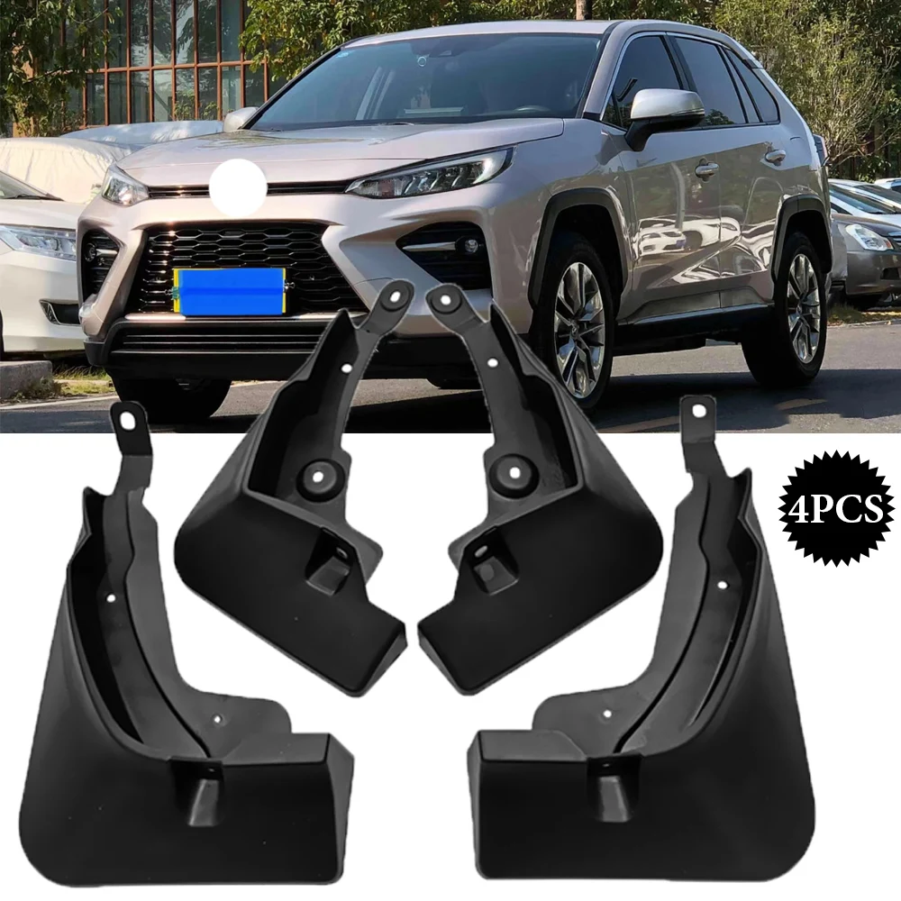 

New upgrade For Toyota Wildlander 2020-2021 Mud Flap Splash Guard Mudguards Front Rear Fender Auto Styline Car Accessories 4PCS