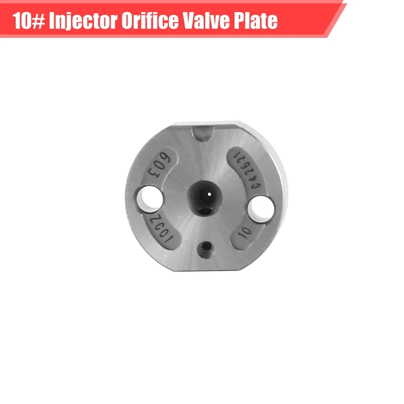 

Car Diesel Injector Orifice Control Valve Plate Common Rail Injector Valve Plate 10 For Injector