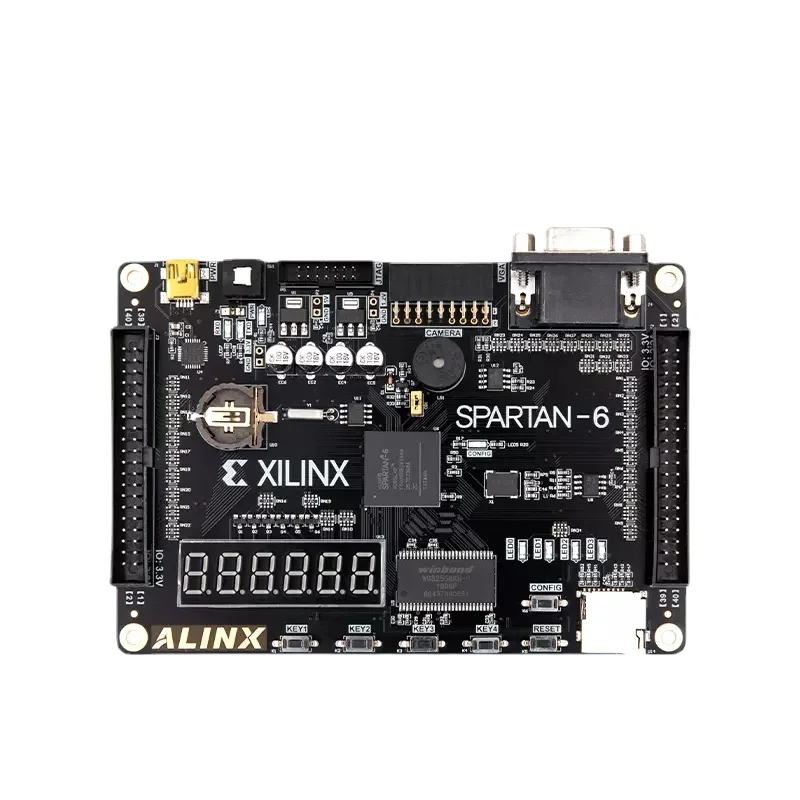 

ALINX Black Gold FPGA development board XILINX Spartan-6 XC6SLX9 Introductory Learning Board