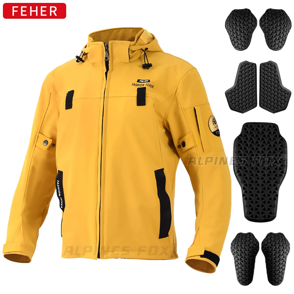 Windproof Waterproof Motorcycle Riding Jacket Winter Men Women