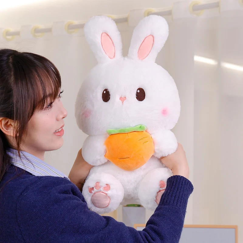 Cuscino Peluche Kawaii 45 Cm – Dinosauro, Cane, Coniglio, Leone Morbido Per Abbracci E Sonno