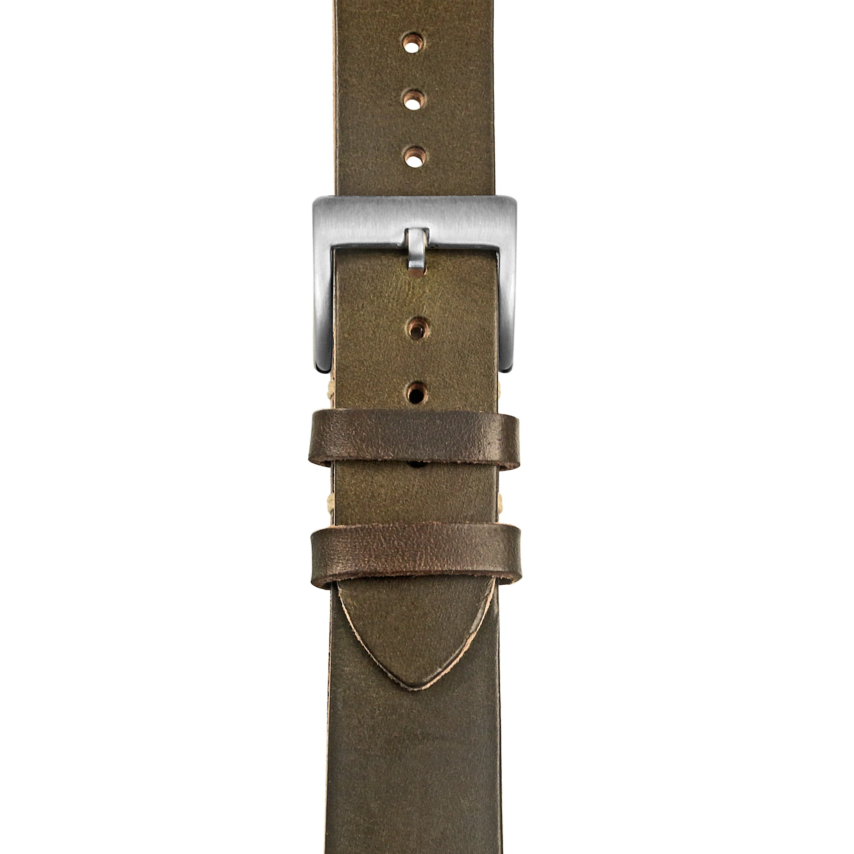 Horween US Chromexcel Leather Watch Bands Black Soft Wrap Handmade Leather Straps 18mm 20mm 22mm
