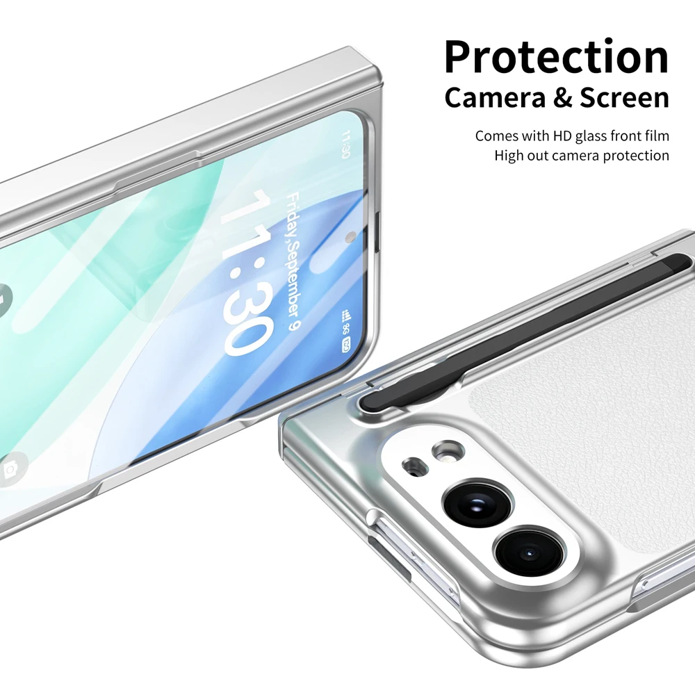 Premium Glossy Stylus Slot Phone Case with Full-Protection and Shockproof Design