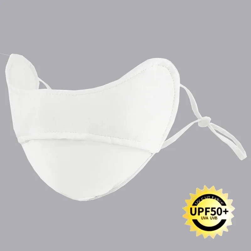 Spring And Summer New Outdoor Commuter Sunscreen Mask Simple Color Fashion Women Breathable Color Gradient Sunscreen Mask