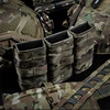 Molle Combat Bag Vest Mag Pouch Pack Fast Cartridges Clip Ammunition Carrier Ammo Holder Tactical Mag 7.62 Triple Magazine Pouch 5