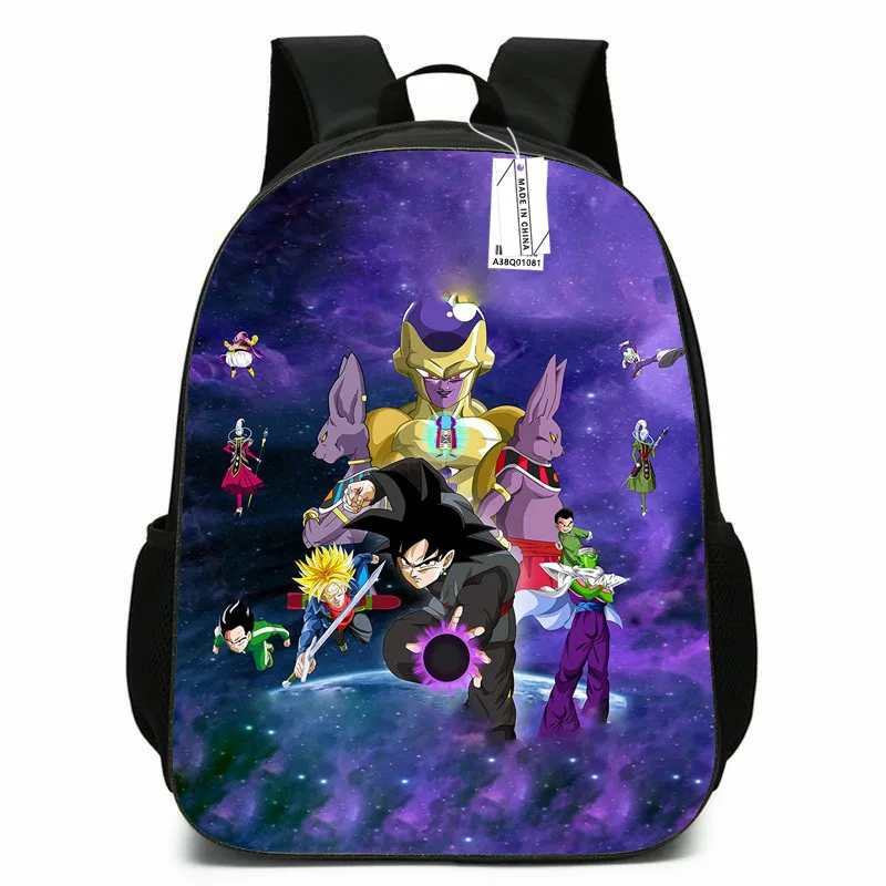 thumbnail image 1 of Mochila con figura de anime Dragon Ball Z, nueva mochila de dibujos animados de Super Saiyan Goku, bolsa para estudiantes, juguetes para adolescentes y niños, regalos, lonchera, 2024, 1 of 5
