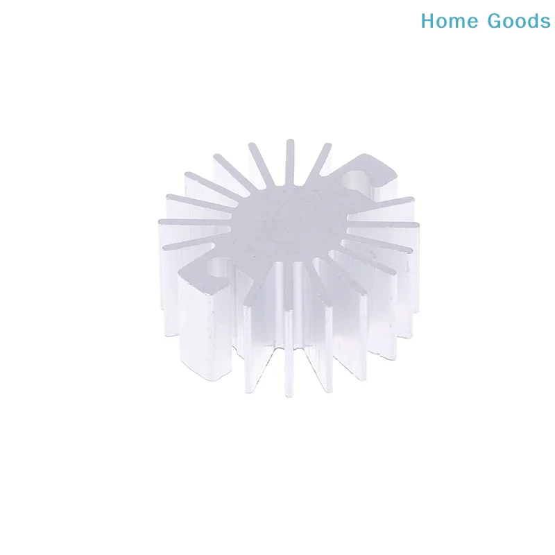 Prefered23mmX10mm LED 또는 단일 칩용 1W 방열판 라디에이터 방열판 알루미늄 가정용 램프 라디에이터 교체 가능