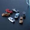 60Pcs Mini Model Painted Car 1:87 Scale Street Layout Miniature Vehicle 4