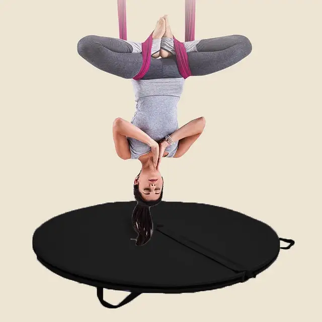 Foldable Yoga Mat Dancing Floor Cushion Sports Folding Pole Dance Mat Exercise Mat Yoga Pad for Indoor Workout Training Fitness