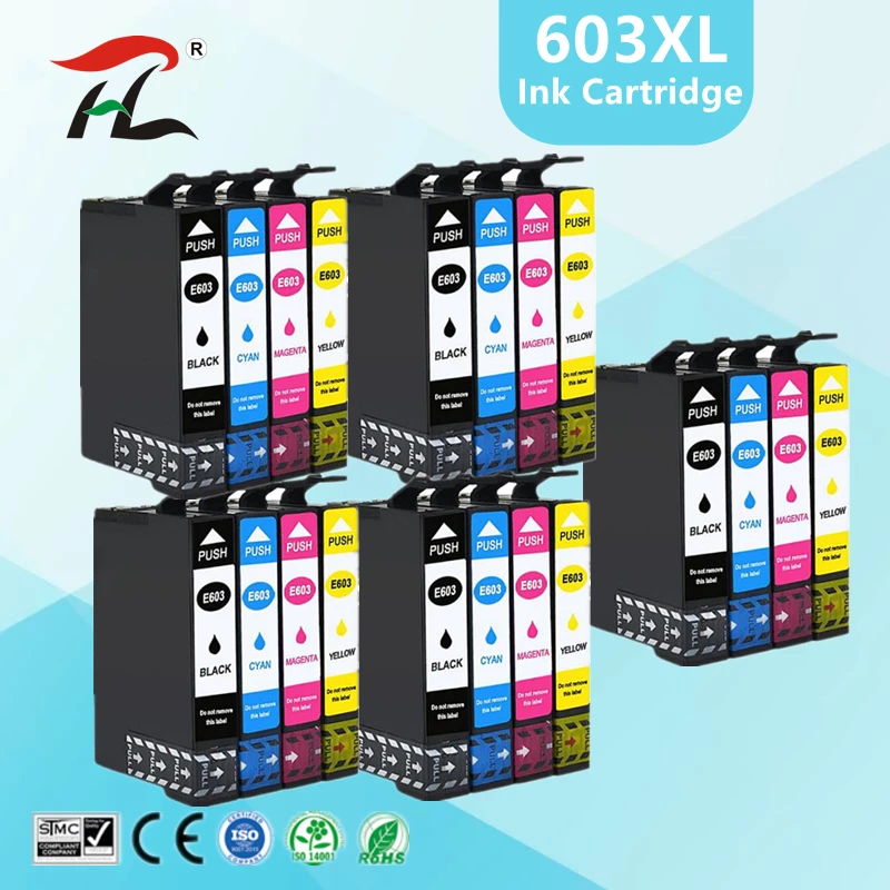 

HTL T603XL, совместимый с Epson 603XL E603 T603 для детской строки, фотографический принтер