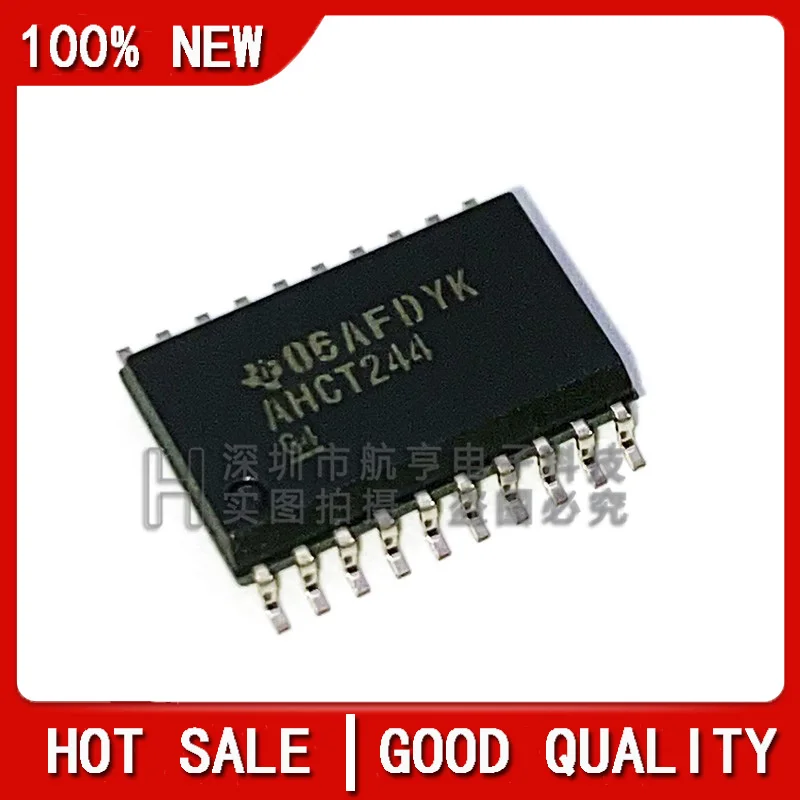 

10 шт./лот новый оригинальный SN74AHCT244DWR шелкография AHCT244 SOP-20 Буфер/микросхема привода
