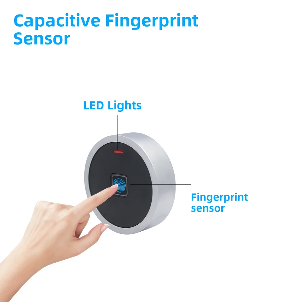Metal Anti-hit Biometric Fingerprint Access Control IP66 Waterproof Mini Access