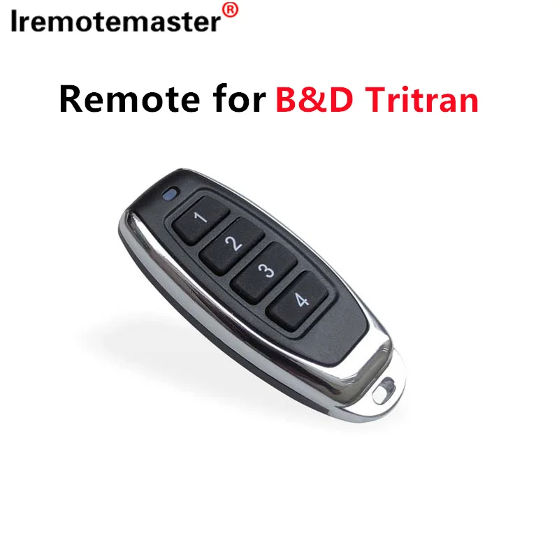 For B&D PTX5 Tritran/Tri Tran 433MHz Garage Door Remote Control BND TB5 BD4 BD2 62730 62733 70241 Gate Openers Replacement