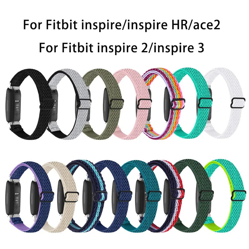 Cinturino Elastico Per Fitbit Inspire Cinturino Regolabile A 2 Bande Per Fitbit Ace 3 Ace 2 Bracciale Cintura Per Fitbit Inspire / Inspire 3