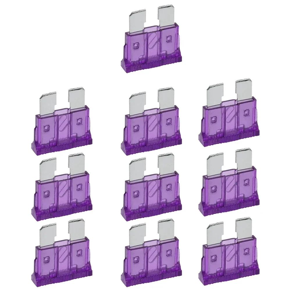 10 x 1AMP 1A 12V Automotive Car Truck Motorbike Blade Fuse Standard ATOATC Quick Installation Materials Universal Accessories